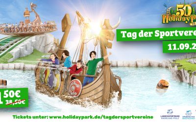 11.09.2021 Tag des Sports im Holiday Park – Vergünstigte Eintrittskarten hier