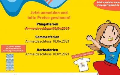 Aktion Ferien am Ort – Jetzt bereits anmelden!