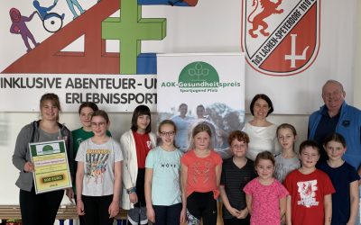 TuS Lachen-Speyerdorf mit AOK-Gesundheitspreis ausgezeichnet