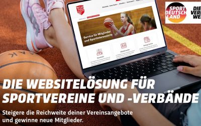 DOSB-Aktion »1.000 Websites für 1.000 Vereine«