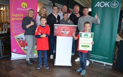 Mehr als Wasserball – WSV Ludwigshafen mit AOK-Gesundheitspreis ausgezeichnet