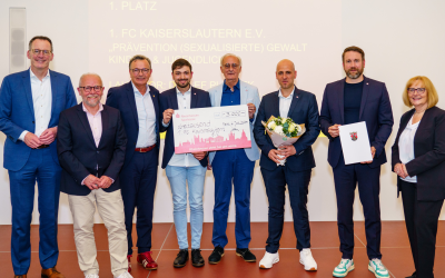 1. FC Kaiserslautern mit Landespräventionspreis ausgezeichnet