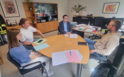 Gespräche mit der Politik – Treffen der Sportjugend mit dem CDU-Landtagsabgeordneten Marcus Klein