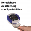Herzsichere Ausstattung von Sportstätten