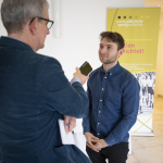 Kaiserslautern, Gartenschau, Brauhaus, Festsaal, Ehrungsmatinee Sportbund Pfalz, Sportpauderei Klaus Kullmann und Samuel Soffel. 25.01.2020 Foto: Reiner Voß / view